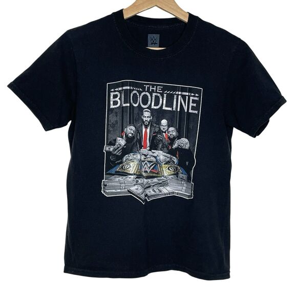 WWE Bloodline Shirt Youth Medium Black Roman Reigns Jey Uso ‘We The Ones’ - Picture 1 of 3